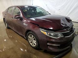 Salvage cars for sale from Copart Central Square, NY: 2018 KIA Optima LX