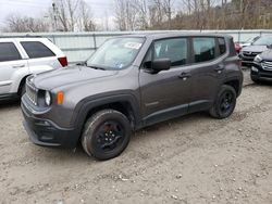 Salvage cars for sale from Copart Hurricane, WV: 2018 Jeep Renegade Sport