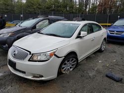 Buick salvage cars for sale: 2010 Buick Lacrosse CXS