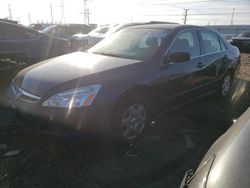 Honda Vehiculos salvage en venta: 2006 Honda Accord LX