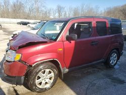 Salvage cars for sale from Copart Ellwood City, PA: 2009 Honda Element EX
