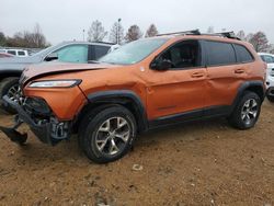 Salvage cars for sale from Copart Littleton, CO: 2015 Jeep Cherokee Trailhawk