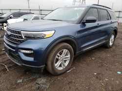 Salvage cars for sale from Copart Elgin, IL: 2020 Ford Explorer XLT