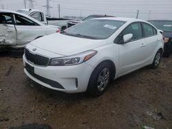 Salvage cars for sale from Copart Elgin, IL: 2017 KIA Forte LX