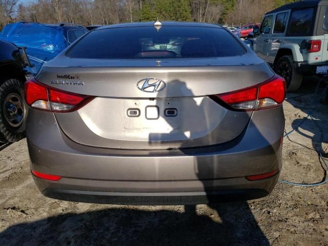 2016 Hyundai Elantra SE