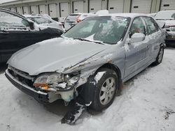 Honda Accord salvage cars for sale: 2001 Honda Accord EX