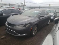 Chrysler salvage cars for sale: 2015 Chrysler 200 Limited