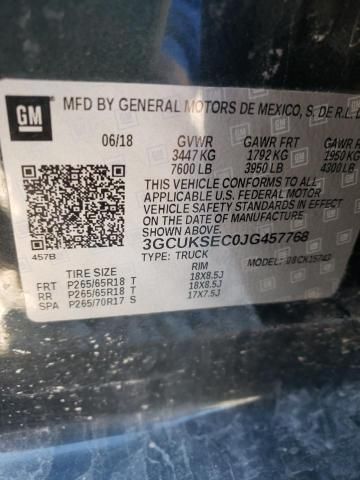 2018 Chevrolet Silverado K1500 LTZ