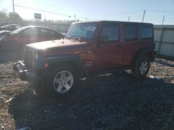 Jeep salvage cars for sale: 2012 Jeep Wrangler Unlimited Sport