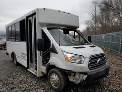 Salvage trucks for sale at Duryea, PA auction: 2019 Ford Transit T-350 HD
