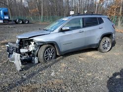 Vehiculos salvage en venta de Copart East Granby, CT: 2018 Jeep Compass Latitude