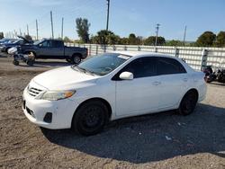 2013 Toyota Corolla Base en venta en Clewiston, FL