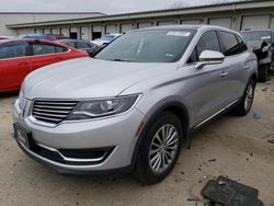Salvage cars for sale from Copart Louisville, KY: 2016 Lincoln MKX Select