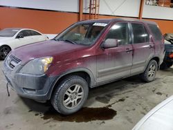 Honda salvage cars for sale: 2004 Honda CR-V EX