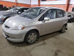 Honda salvage cars for sale: 2007 Honda FIT DX