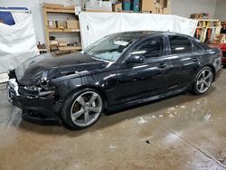 Salvage cars for sale from Copart Elgin, IL: 2016 Audi A6 Prestige