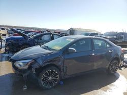 2016 Toyota Corolla L en venta en Grand Prairie, TX