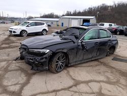 Salvage cars for sale from Copart West Mifflin, PA: 2020 BMW 330XI