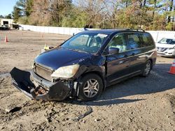 Salvage cars for sale from Copart Knightdale, NC: 2007 Honda Odyssey EXL