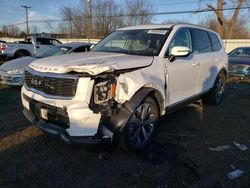 Salvage cars for sale from Copart New Britain, CT: 2022 KIA Telluride EX