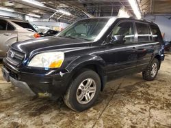 Honda Pilot exl salvage cars for sale: 2005 Honda Pilot EXL