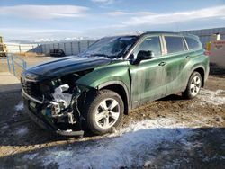 Salvage cars for sale from Copart Helena, MT: 2023 Toyota Highlander Hybrid LE