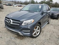 Salvage cars for sale from Copart Memphis, TN: 2016 Mercedes-Benz GLE 300D 4matic