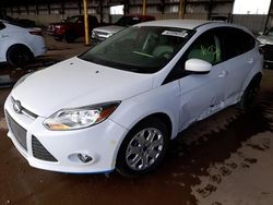 Ford Focus SE salvage cars for sale: 2012 Ford Focus SE