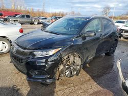 Salvage cars for sale from Copart Rogersville, MO: 2022 Honda HR-V Sport