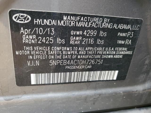 2013 Hyundai Sonata GLS