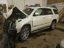 Cadillac Escalade Vehiculos salvage en venta: 2018 Cadillac Escalade Luxury