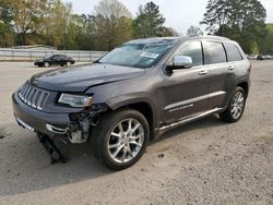 Salvage cars for sale from Copart Greenwell Springs, LA: 2016 Jeep Grand Cherokee Summit