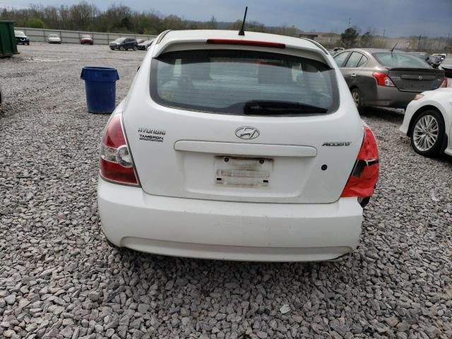 2010 Hyundai Accent Blue