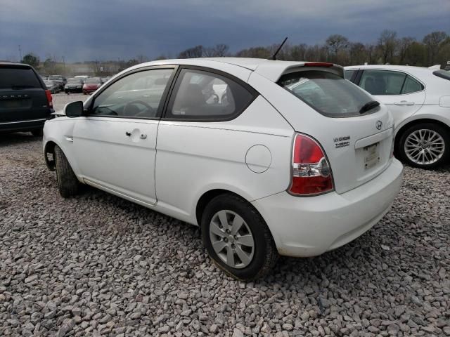 2010 Hyundai Accent Blue