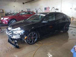 Honda salvage cars for sale: 2018 Honda Civic Sport