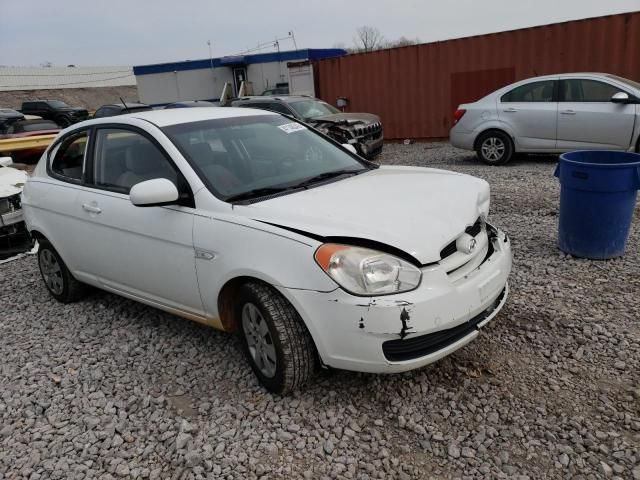 2010 Hyundai Accent Blue