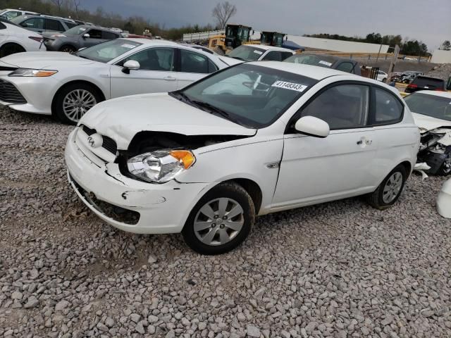 2010 Hyundai Accent Blue