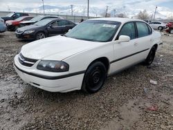 Chevrolet salvage cars for sale: 2002 Chevrolet Impala