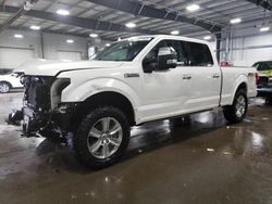 Vehiculos salvage en venta de Copart Ham Lake, MN: 2018 Ford F150 Supercrew