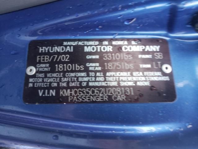 2002 Hyundai Accent GS