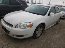 Chevrolet salvage cars for sale: 2012 Chevrolet Impala LT