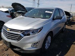 Salvage cars for sale from Copart Dyer, IN: 2021 Chevrolet Equinox LS