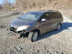 Toyota Sienna xle Vehiculos salvage en venta: 2017 Toyota Sienna XLE