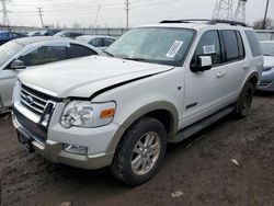 Ford Explorer Eddie Bauer Vehiculos salvage en venta: 2008 Ford Explorer Eddie Bauer