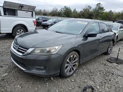 Salvage cars for sale from Copart Memphis, TN: 2015 Honda Accord Sport