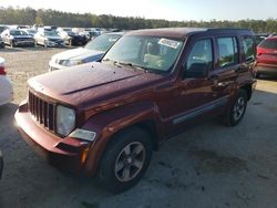 Salvage cars for sale from Copart Gaston, SC: 2008 Jeep Liberty Sport
