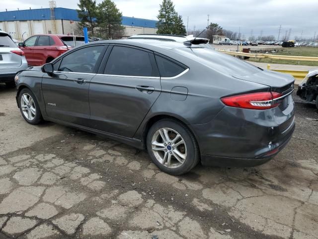 2018 Ford Fusion SE Hybrid