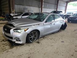 Salvage cars for sale from Copart Greenwell Springs, LA: 2017 Infiniti Q50 Premium
