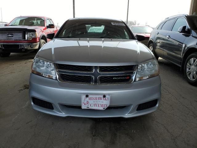 2012 Dodge Avenger SE