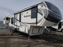 Keystone salvage cars for sale: 2016 Keystone Montana